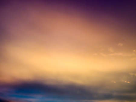Factastic abstract blue color of twilight white cloud and sky
