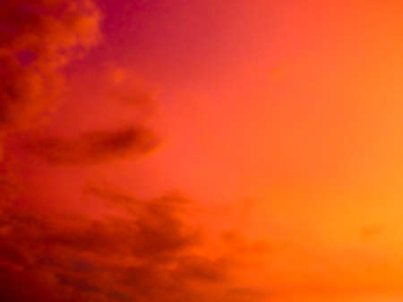 Factastic abstract red color of twilight cloud and sky