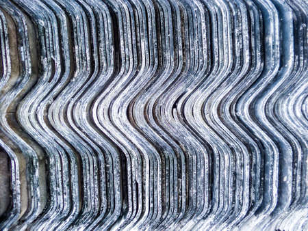 dimension a lot of roof tile texture and erosion on surfaceの写真素材