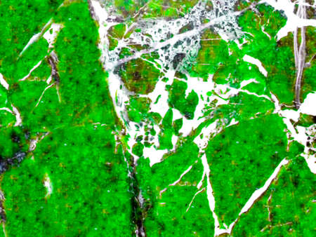 emerald marble and white line on surfaceの写真素材