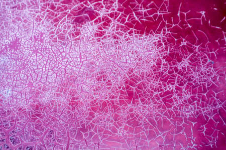 rust and erosion of color on metal surface was damage by sun and waterの写真素材