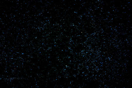 Black granite slabs with blue glow crystals are used for interior decoration on both floors, walls and topの写真素材