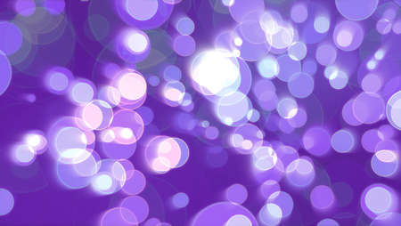 Colorful purple fast blur light bubble divine dimension bokeh blur absract dark backgroundの写真素材
