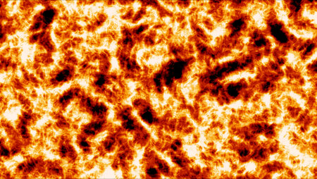 burningl flame effect heat and high temperature texture smooth surface background2の写真素材
