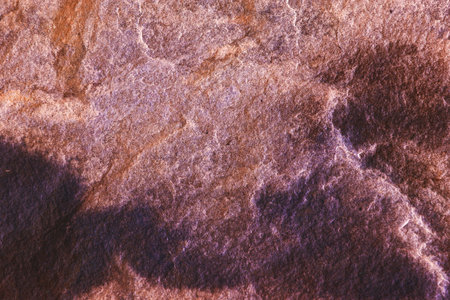 Hard details top dark purple sandstone outdoor floor texture backgroundの写真素材
