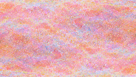 abstract jelly surface  colorful light rainbow pastel color texture backgroundの写真素材