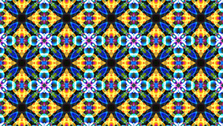 abstraction art backdrop background beautiful beauty bright bubble circle color colorful concept decor decoration design effect elegance element fabric flower form fractal futuristic geometric graphic heart kaleidoscope kaleidoscopic light mandala meditation mosaic multicolor ornament paper pattern reflection repeat shape star style stylish symmetrical symmetry template texture wallpaper whiteの写真素材