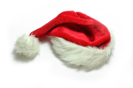 Red Santa Christmas hatの写真素材