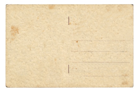 Unwritten postcard from around 1900の写真素材