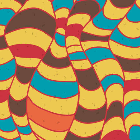 Colorful striped backgroundのイラスト素材