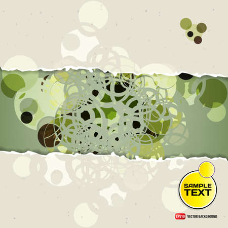 Abstract background of a circular symmetrical design with space for textのイラスト素材