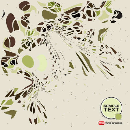 Background of colorful circles and dots with space for textのイラスト素材