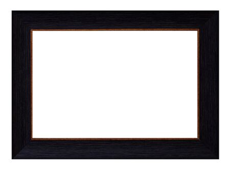 a blank picture frame show in isolated styleの写真素材