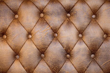 close up of brown leatherの写真素材