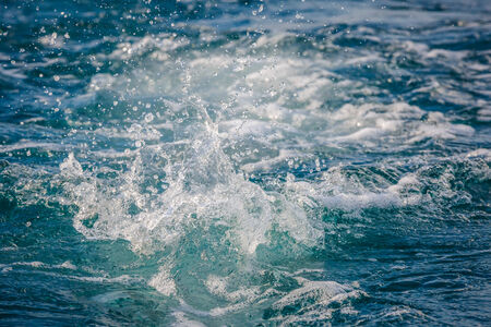 close up of sea foamの写真素材