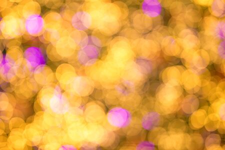 there are a lot of abstract bokeh from a little source of lightの写真素材