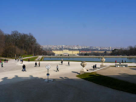 Vienna Schonbrunn castleのeditorial素材
