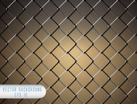 Chain Fence のイラスト素材