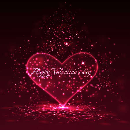 Valentine's day background. のイラスト素材