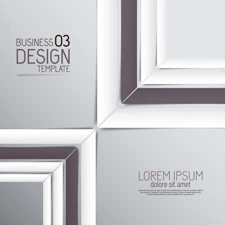 Modern Design template - can be used for infographics. Vectorのイラスト素材