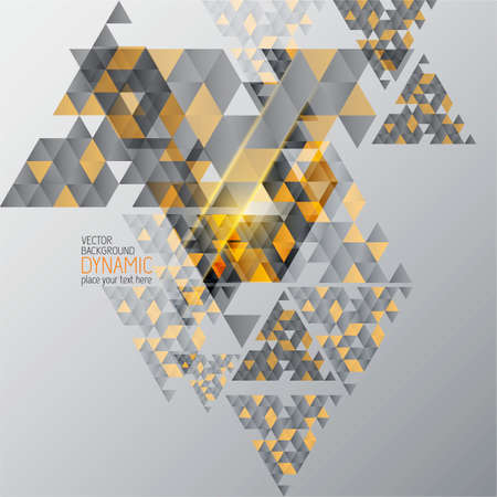 Abstract  Background With Geometric Shapes . Vectorのイラスト素材