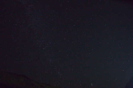 night sky with stars over Nepal