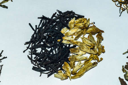 tea Yin and Yangの写真素材