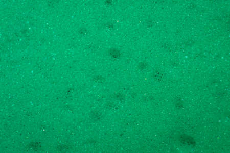 blue sponge bath macro shooting bubbles textureの写真素材