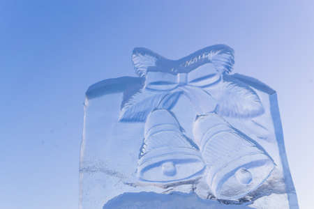 winter sculpture winter Russia winter city cold