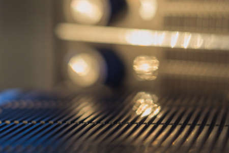 Old radio vintage style retro macro photoの写真素材