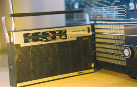 Day radio old radio retro style vintage photoの写真素材