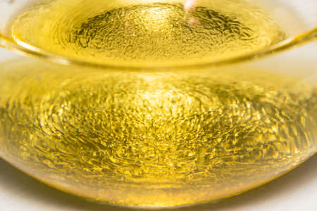 honey in waterの写真素材