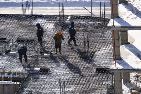 Construction of housesの写真素材