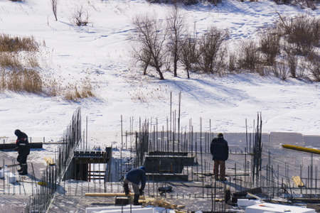 Construction of housesの写真素材