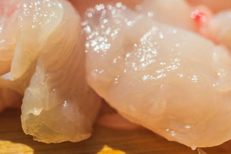 chicken fillet close - up macro photo cookingの写真素材