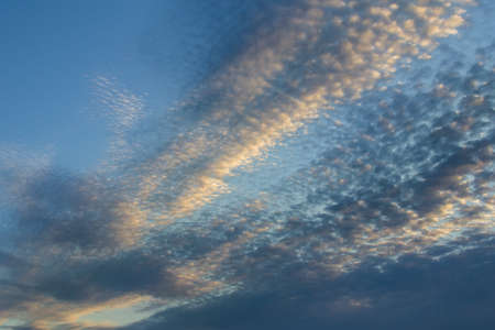 texture of the clouds in the summer