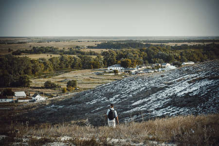 mountains of chalkの写真素材