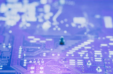 chips computer circuits innovative technology close-up macro concept technologyの写真素材