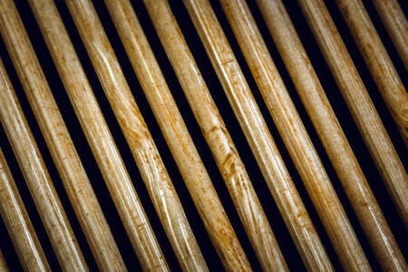 bamboo stick close-up background texture geometry retro style