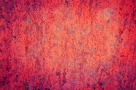 the texture of the old rusty red paint wall background