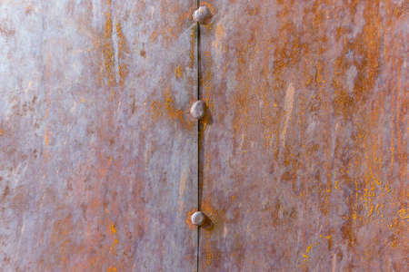 Rusty metal textured background for internal external decoration and design of the concept of...