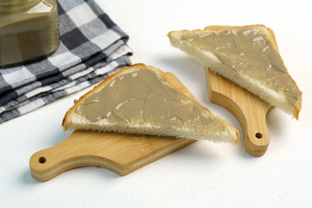 Toasted Bread Spread Organic Sunflower butter. Hypoallergenic alternative butter