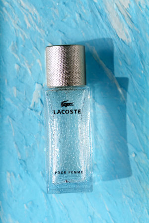 Tyumen, Russia-November 27, 2021: Hennessy logo, a brand of famous cognac from, France. vertical photoのeditorial素材