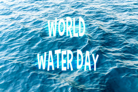 World Water Day With a Glimpse of Crystal Clear Waves Under the Bright Sunlight