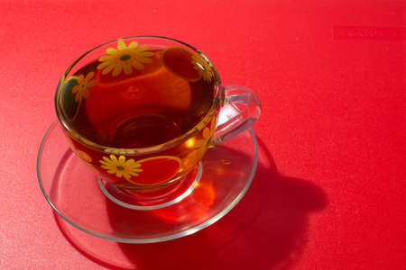 a cup of teaの写真素材