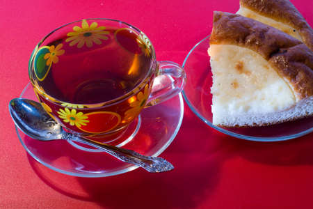 a cup of teaの写真素材