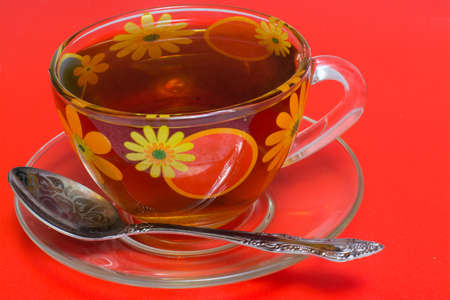 a cup of teaの写真素材