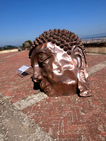 Florence, Tuscany,ITA - July 22, 2013 - Zhan Huan show in Florenceのeditorial素材