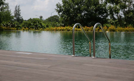 The pool more at swimming pool., daytimeの写真素材