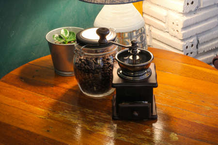 Quiet corner Suitable for grinding coffee beans.